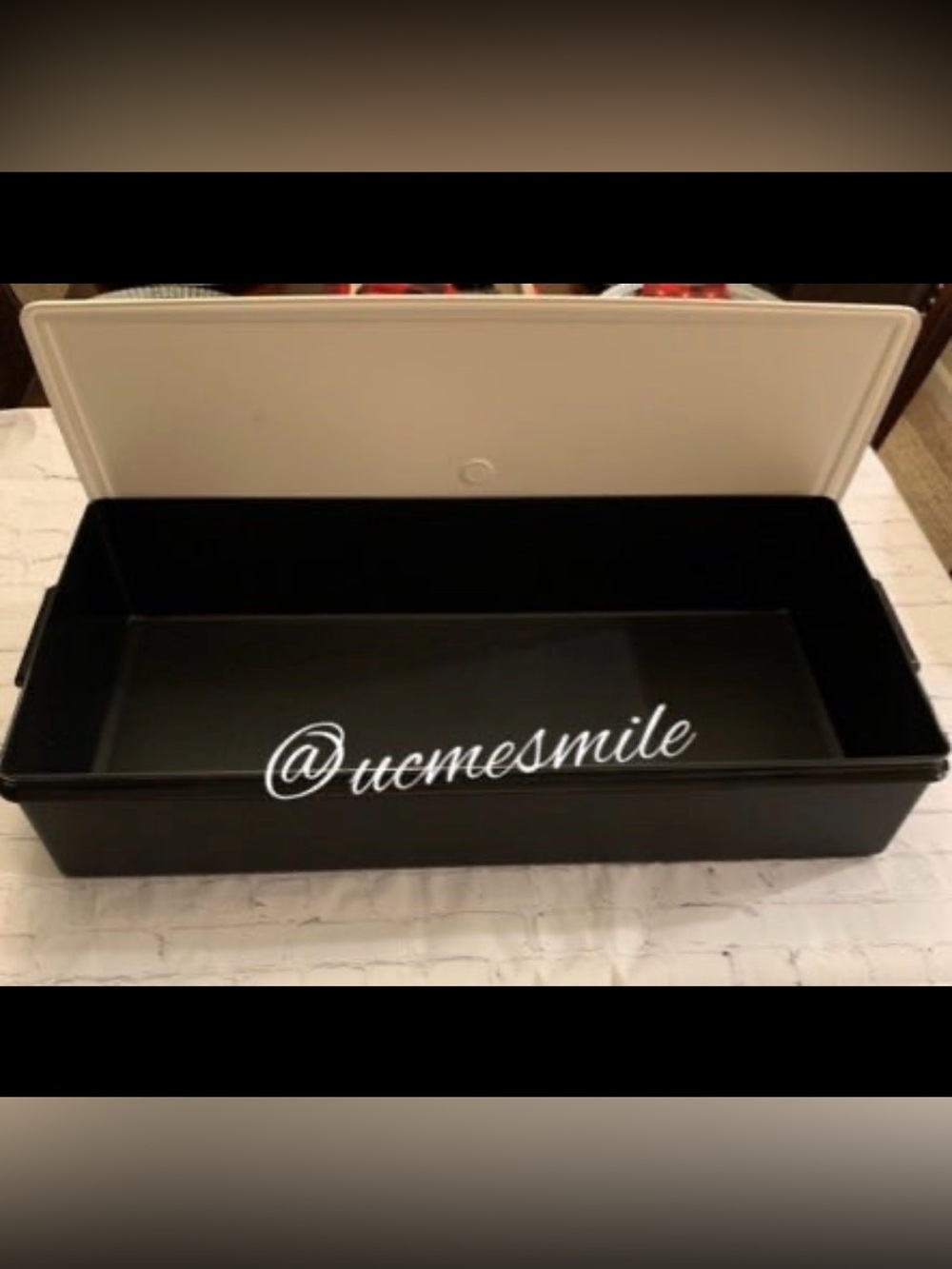 Tupperware Super Long Kimono All Purpose Rectangular Storage Container - Picture 3 of 7